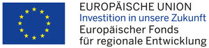 Europäische Union "Investition in unesre Zukunft". Europäischer Fonds für regionale Entwicklung